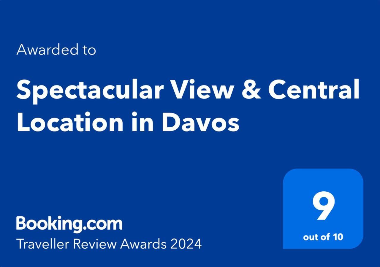 Spectacular View & Central Location In Давос Екстериор снимка
